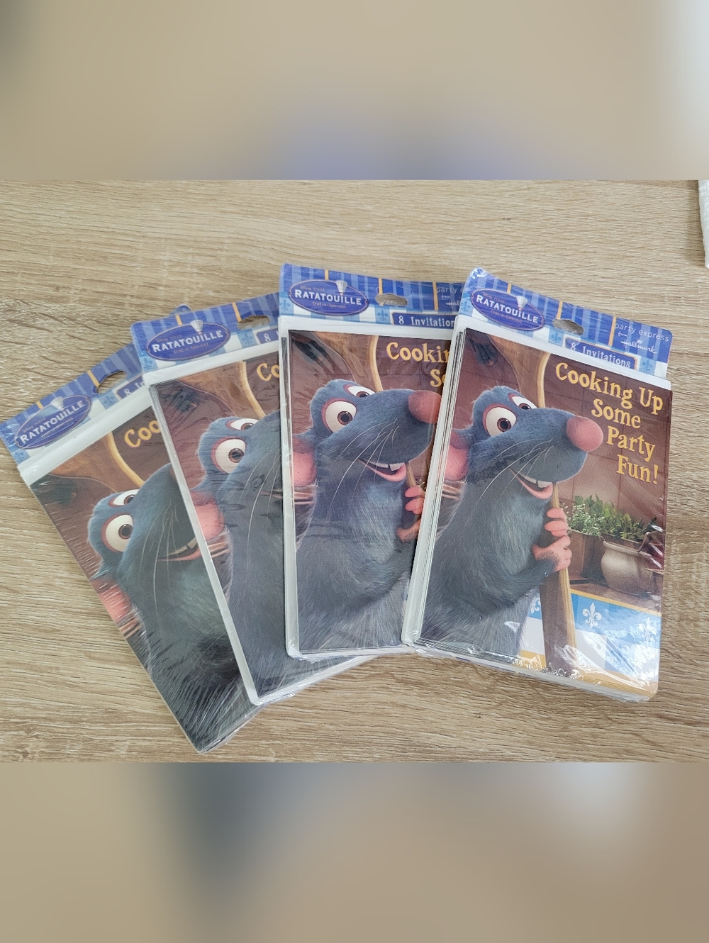 Hallmark Ratatouille Party Invitations
